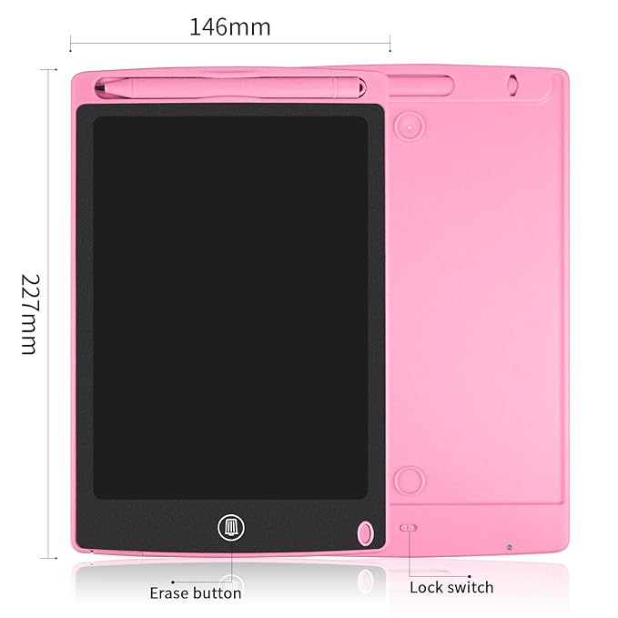 LCD Writing Tablet - 8.5 inch Colorful Drawing Pad