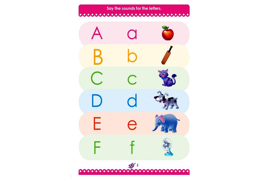 Learn Phonics Activity Book Series (1-3)