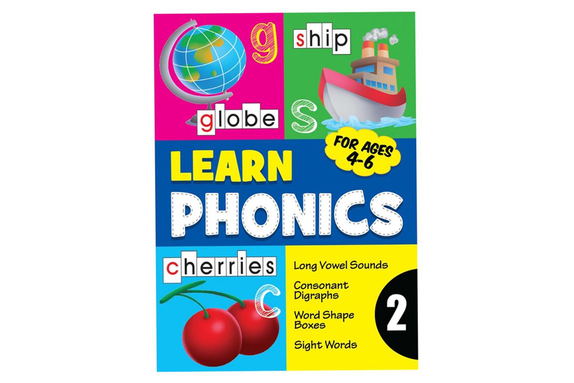 Learn Phonics Activity Book Series (1-3)