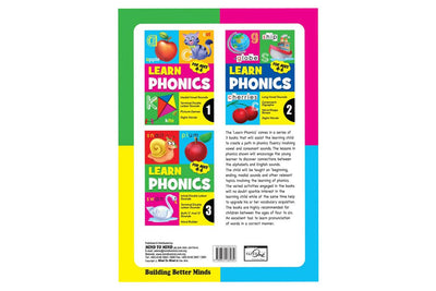 Learn Phonics Activity Book Series (1-3)