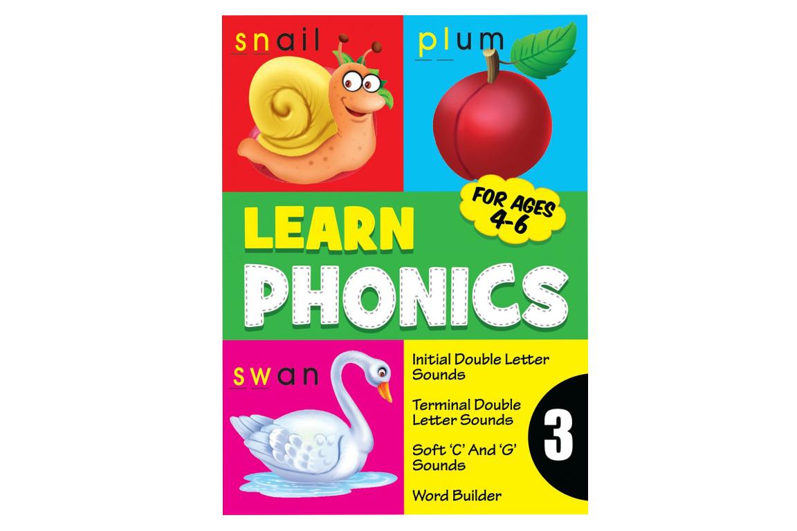 Learn Phonics Activity Book Series (1-3)