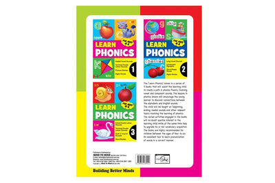 Learn Phonics Activity Book Series (1-3)