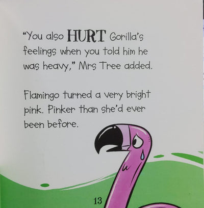 Flamingo Is Mean But Learns To Be Kind - Moral Book