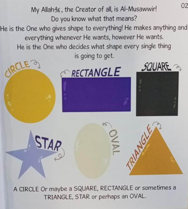 I Spy Some SHapes In Allah's World - by Zehrah Saad - Book for Kids