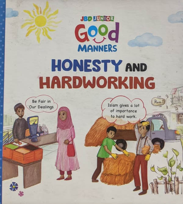 Honesty And Hardworking - Good Manners - Board Book For Kids