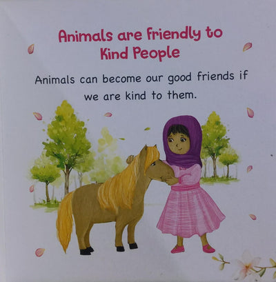 Kind To Animals - Good Manners - Board Book For Kids