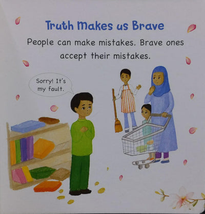 Truthfulness and Kindness - Good Manners - Board Book For Kids