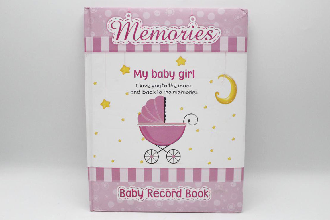 My Baby Girl Baby Record Book (1110)