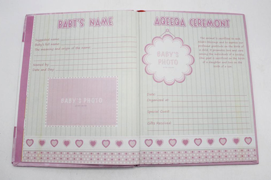 My Baby Girl Baby Record Book (1110)