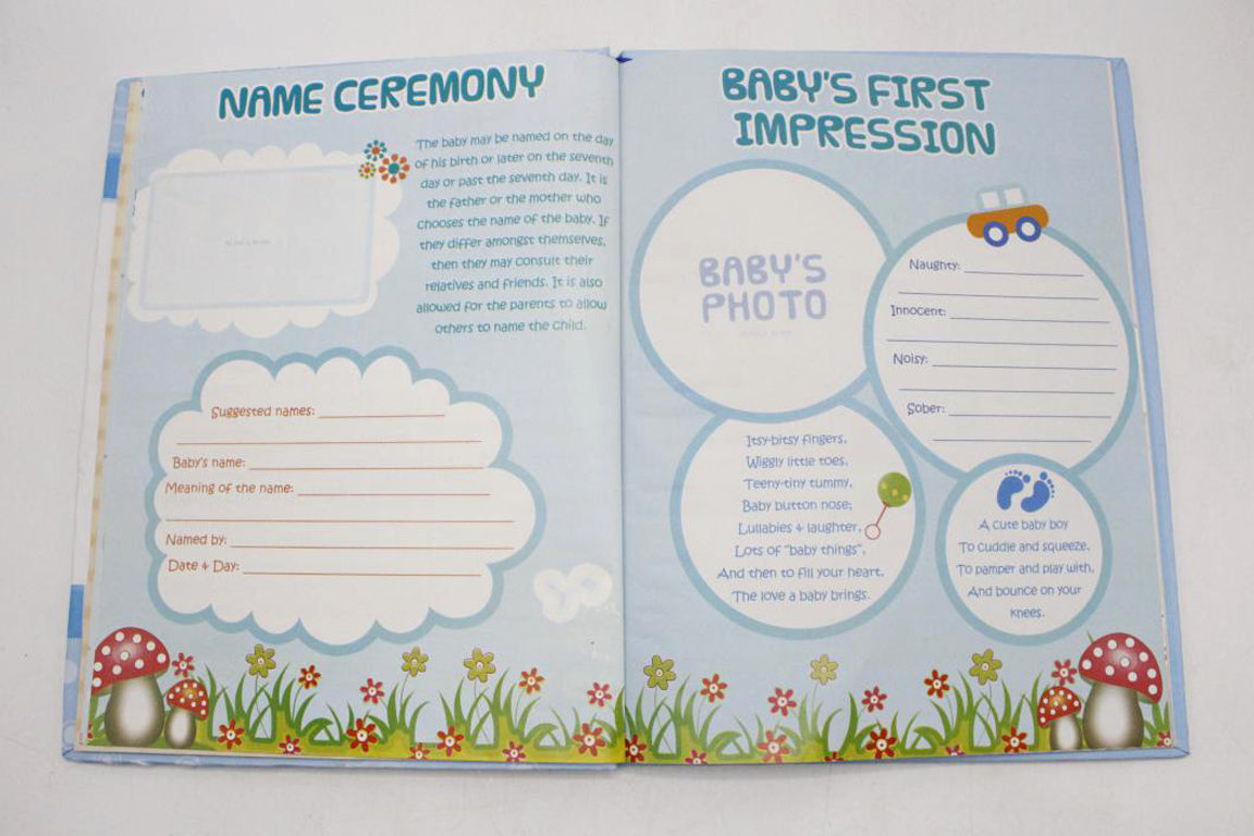 My Baby Boy Baby Record Book (1109)