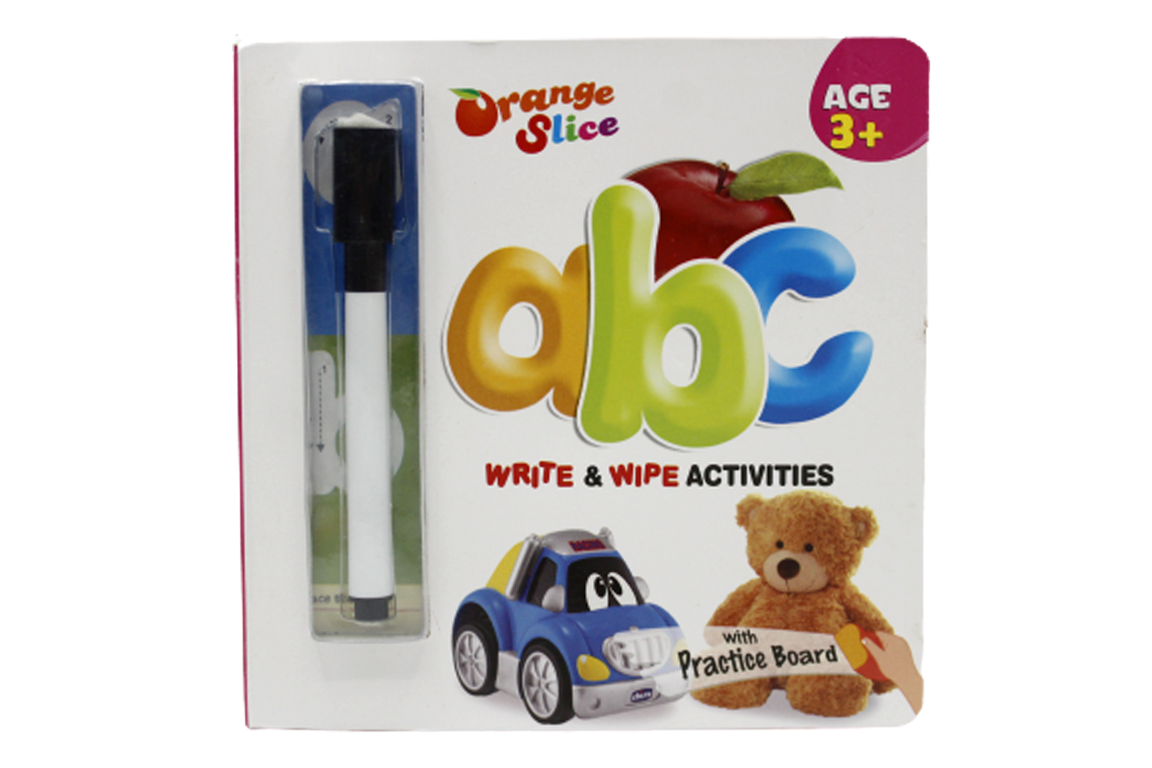 Small Abc Write & Wipe Activities Board Book (823)