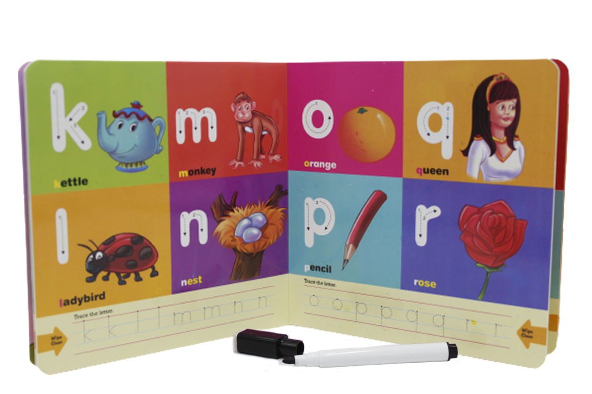 Small Abc Write & Wipe Activities Board Book (823)