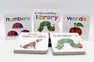 Hungry Caterpillar : Little Learning Library 4 In 1 (Board Books)