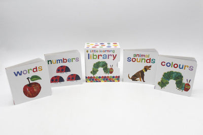 Hungry Caterpillar : Little Learning Library 4 In 1 (Board Books)