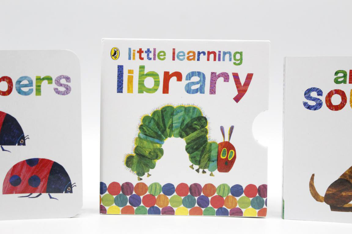 Hungry Caterpillar : Little Learning Library 4 In 1 (Board Books)