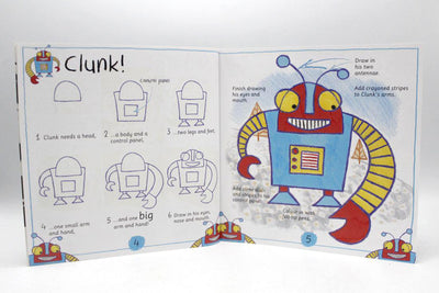 Art Works Drawings Robots Book