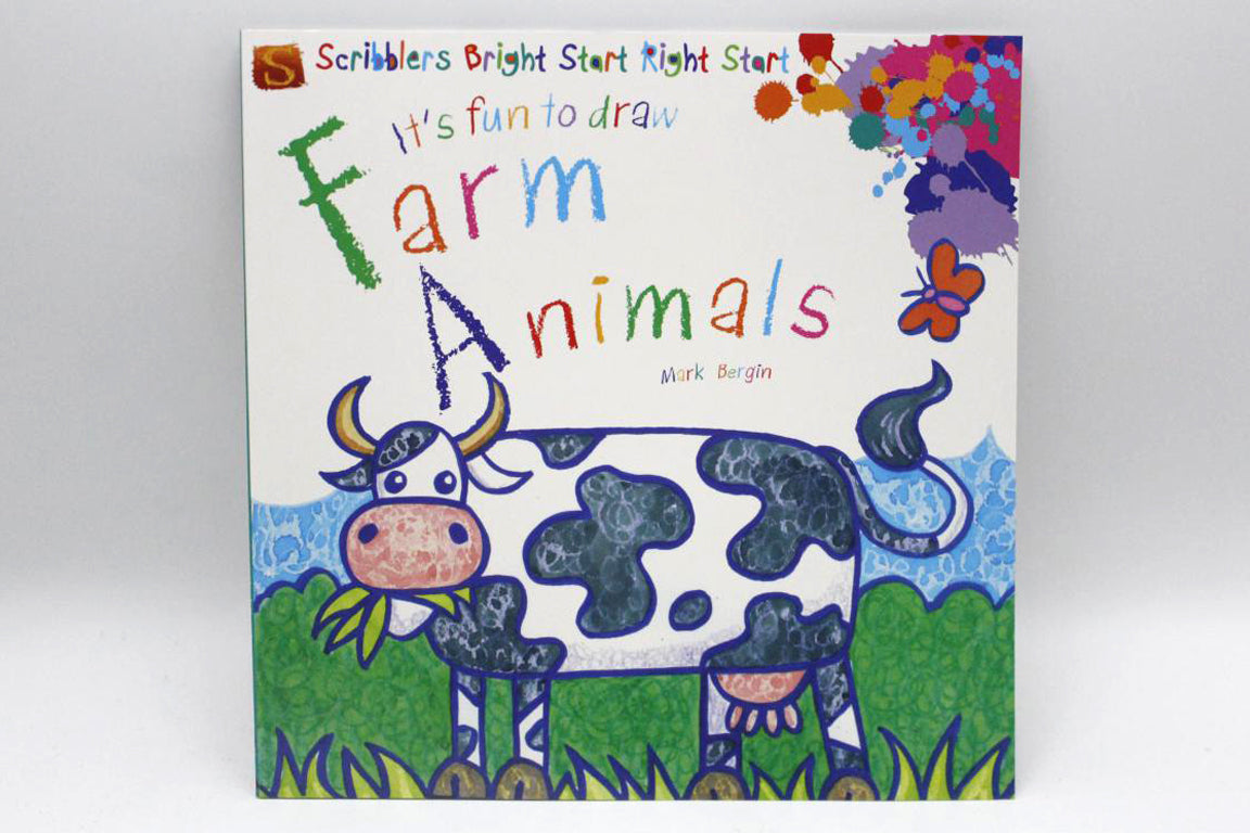 It's Fun To Draw Farm Animals Book