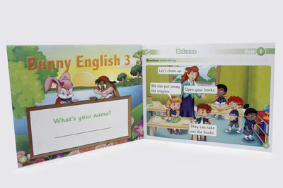 Bunny English ABC Book Series (1-3)