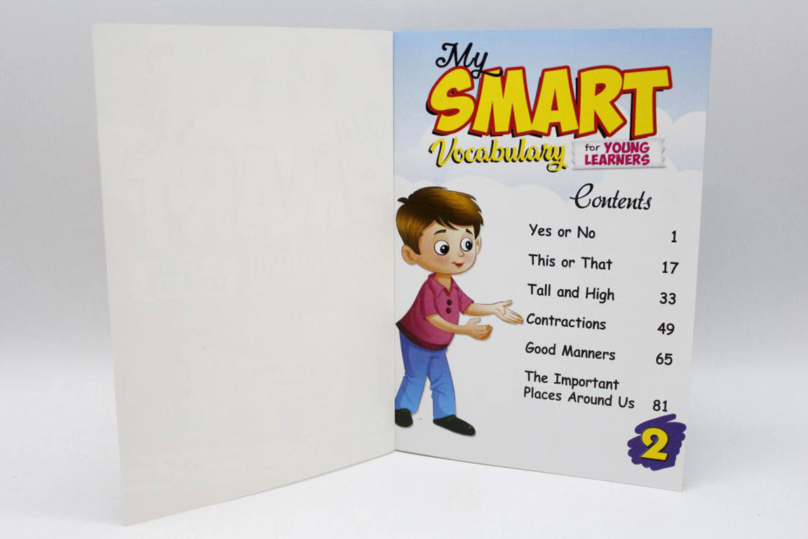 My Smart Vocabulary For Young Learners Book Series (1-2)