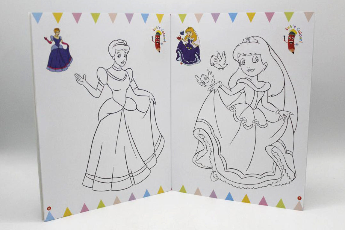 It's My First Princess Colouring Book