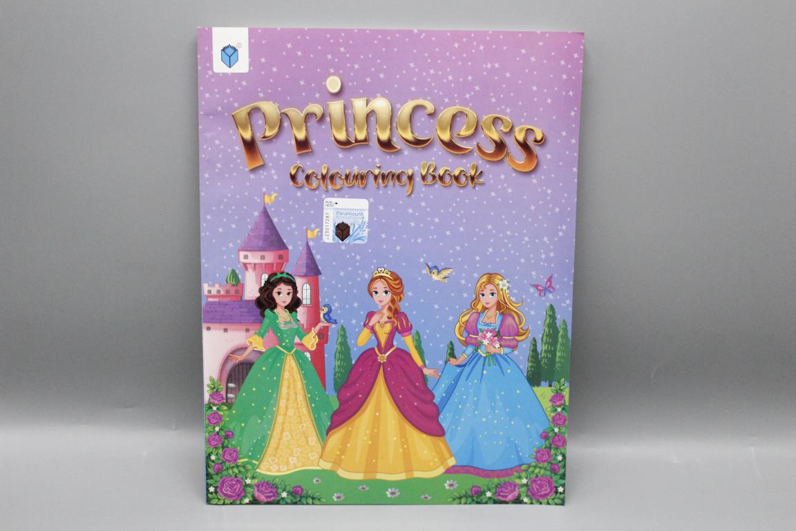 Princess Colouring Book With Stickers