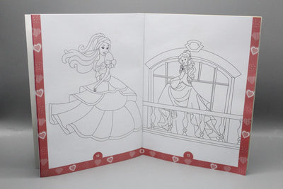 Princess Colouring Book With Stickers