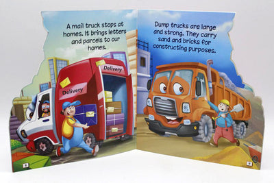 All About Me Truck Book - An Informative Book For Kids