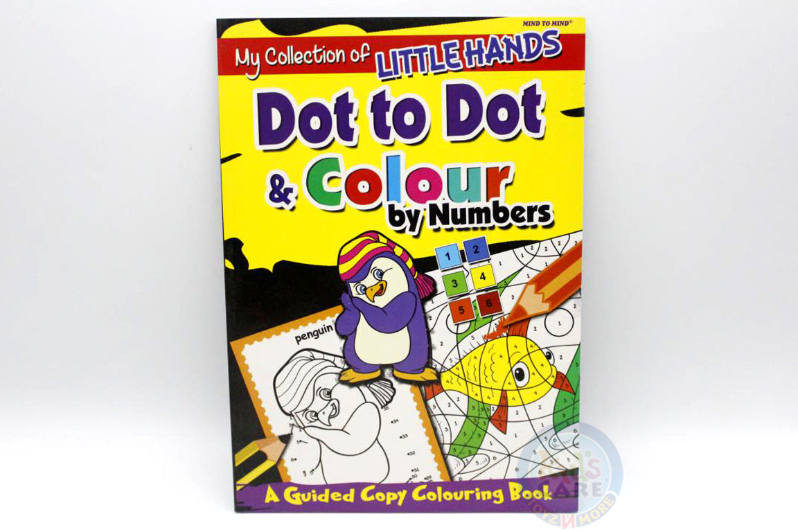 Little Hands Dot To Dot & Colour By Numbers Book