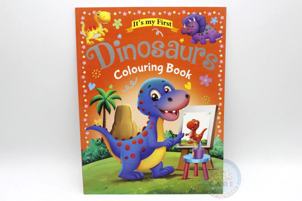 It's My First Dinosaurs Colouring Book