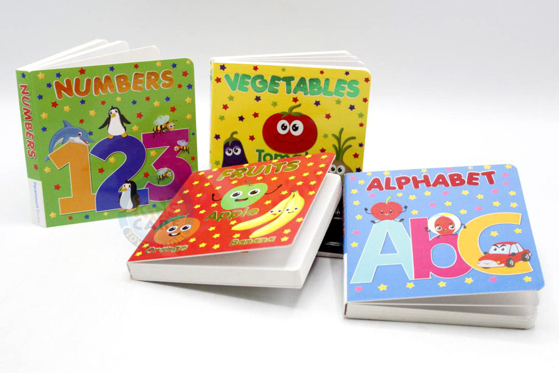 Pack of 4 Baby Board Book