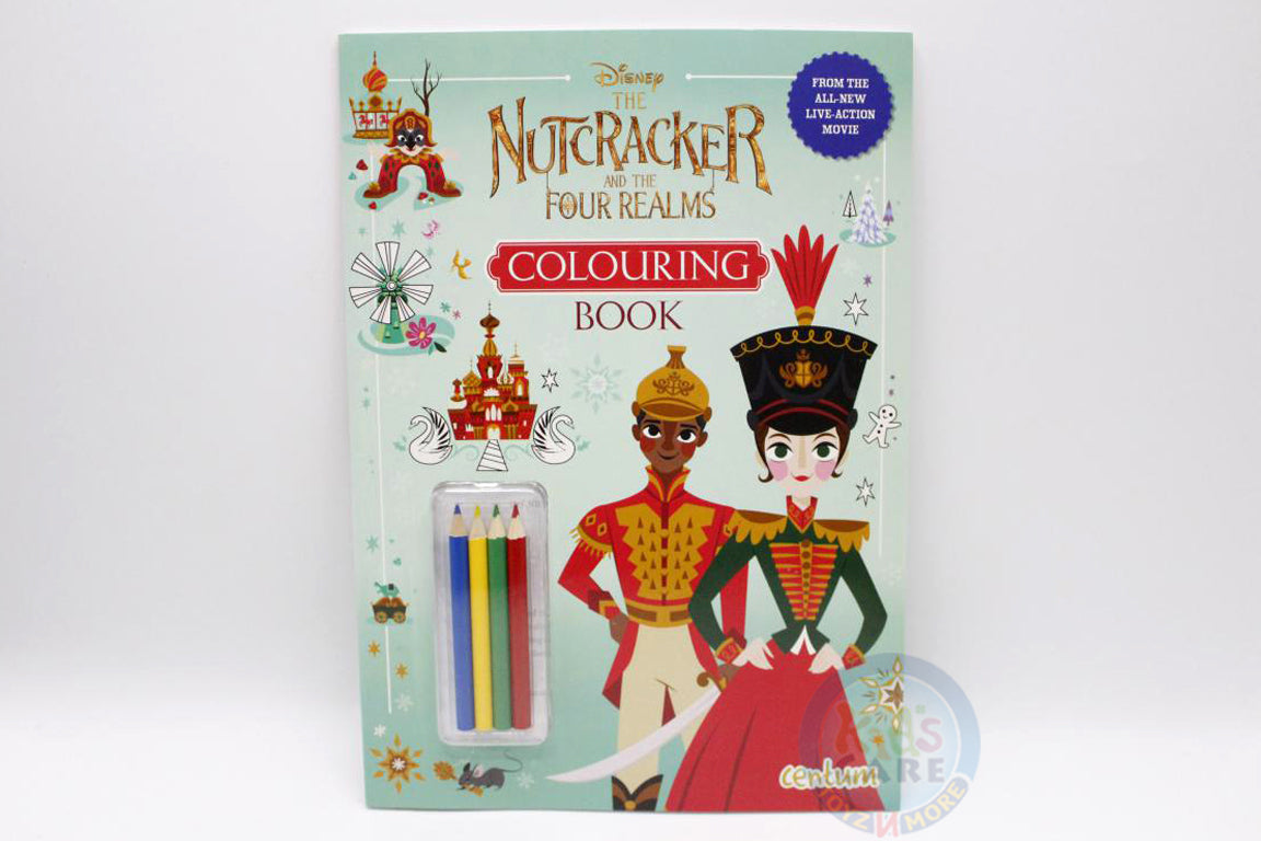 Nutcracker And The Four Realms Colouring Book With Color Pencil