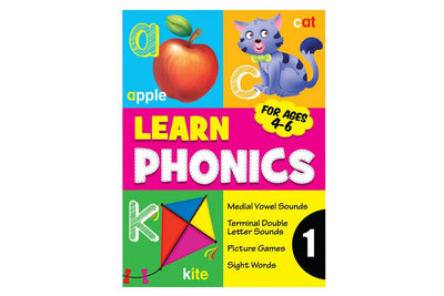 Learn Phonics Activity Book Series (1-3)