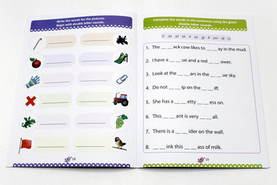 Learn Phonics Activity Book Series (1-3)