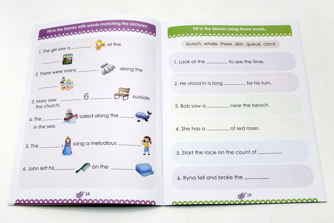 Learn Phonics Activity Book Series (1-3)