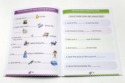 Learn Phonics Activity Book Series (1-3)