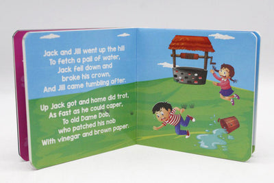 Rhymes Little Hands Board Book