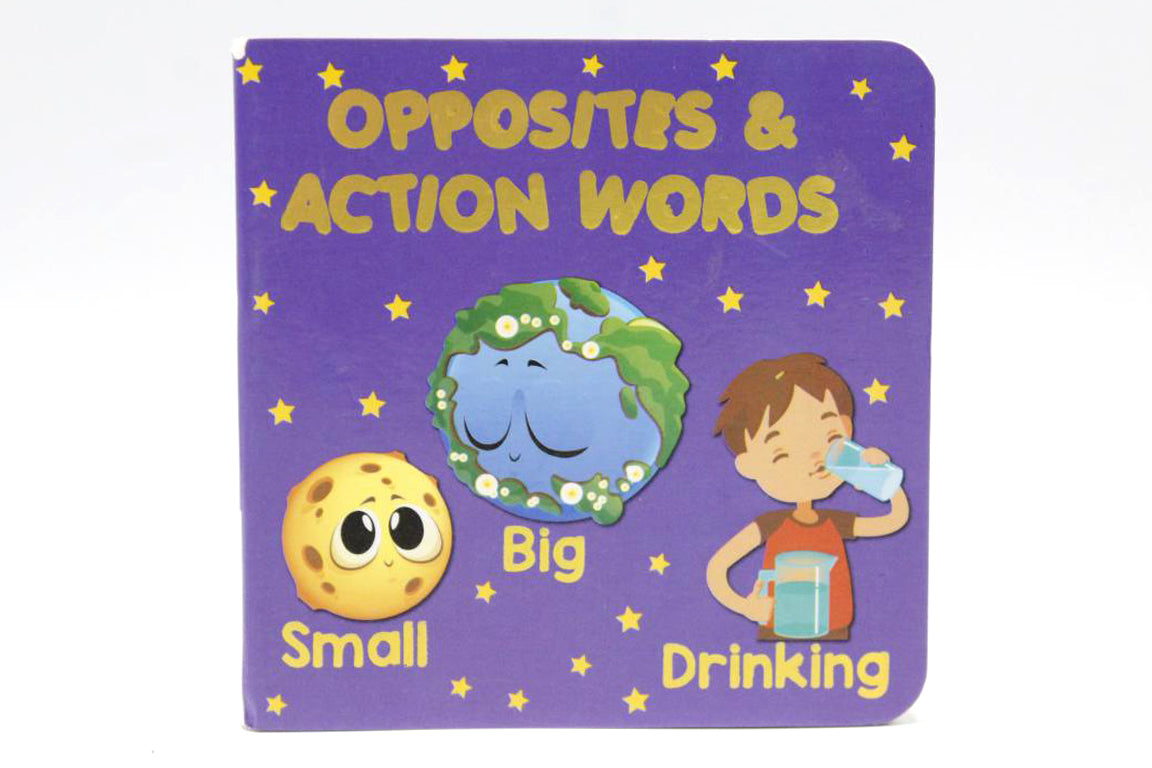 Opposites & Action Words Little Hands Board Book