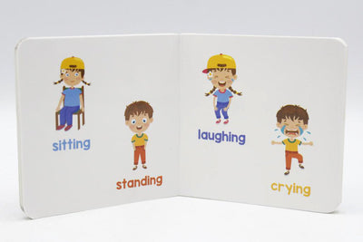 Opposites & Action Words Little Hands Board Book