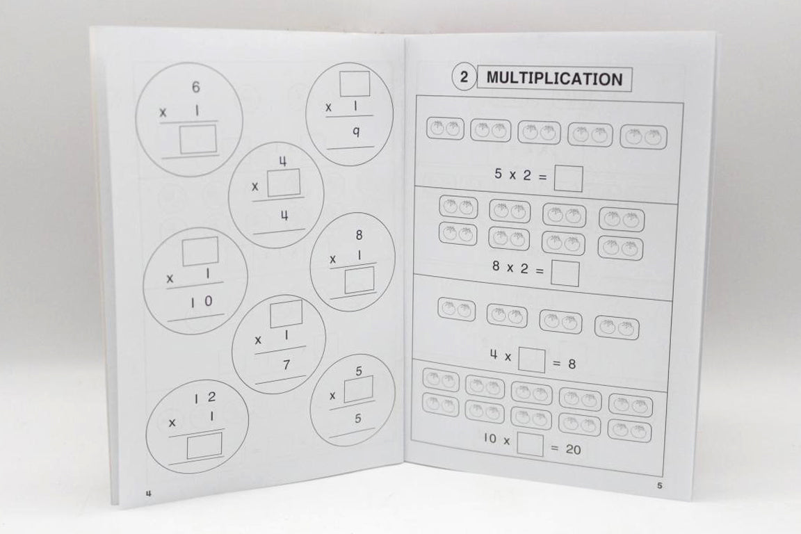 Multiplication & Division For Junior Book