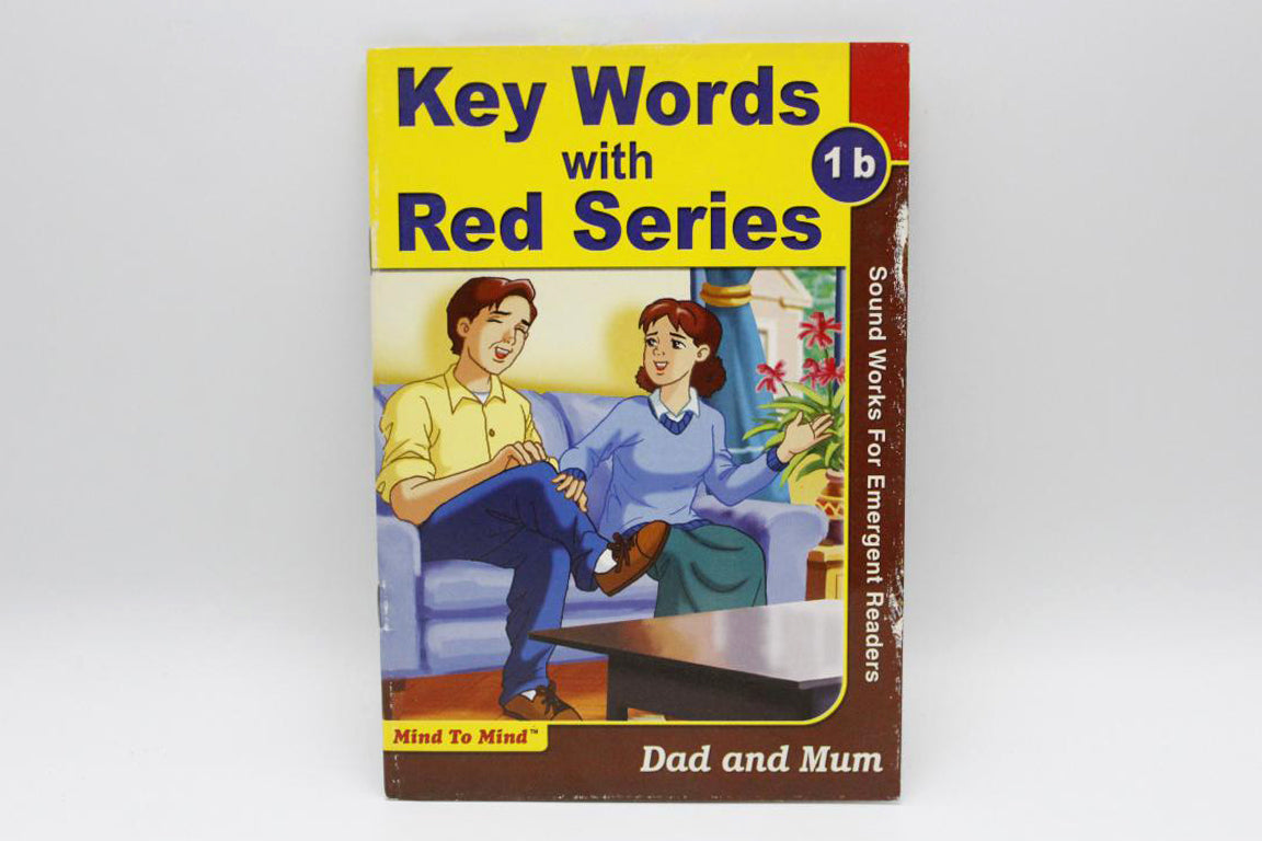 Key Words With Red Series 1b : Dad And Mum Book