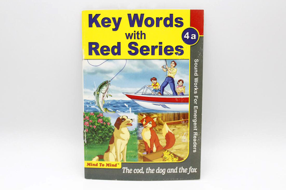 Key Words With Red Series 4a : The Cod, The Dog And The Fox Book