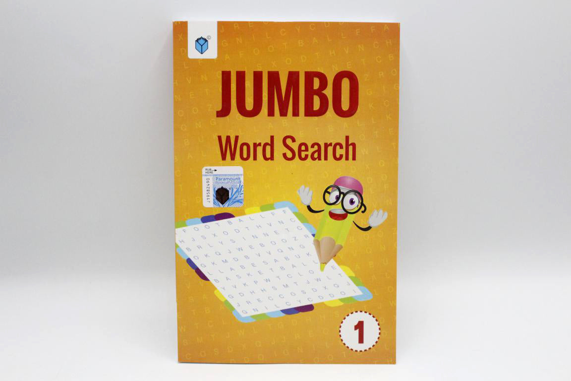 Jumbo Word Search For Kids Book Series (1-2)