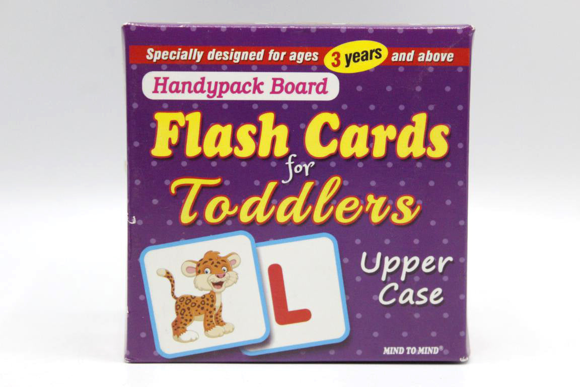 Upper Case Handypack Board Flash Cards For Toddlers