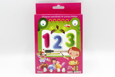 123 Write And Wipe Flash Cards (F-040)