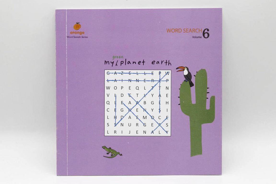 Word Search : My Green Planet Earth Volume 6