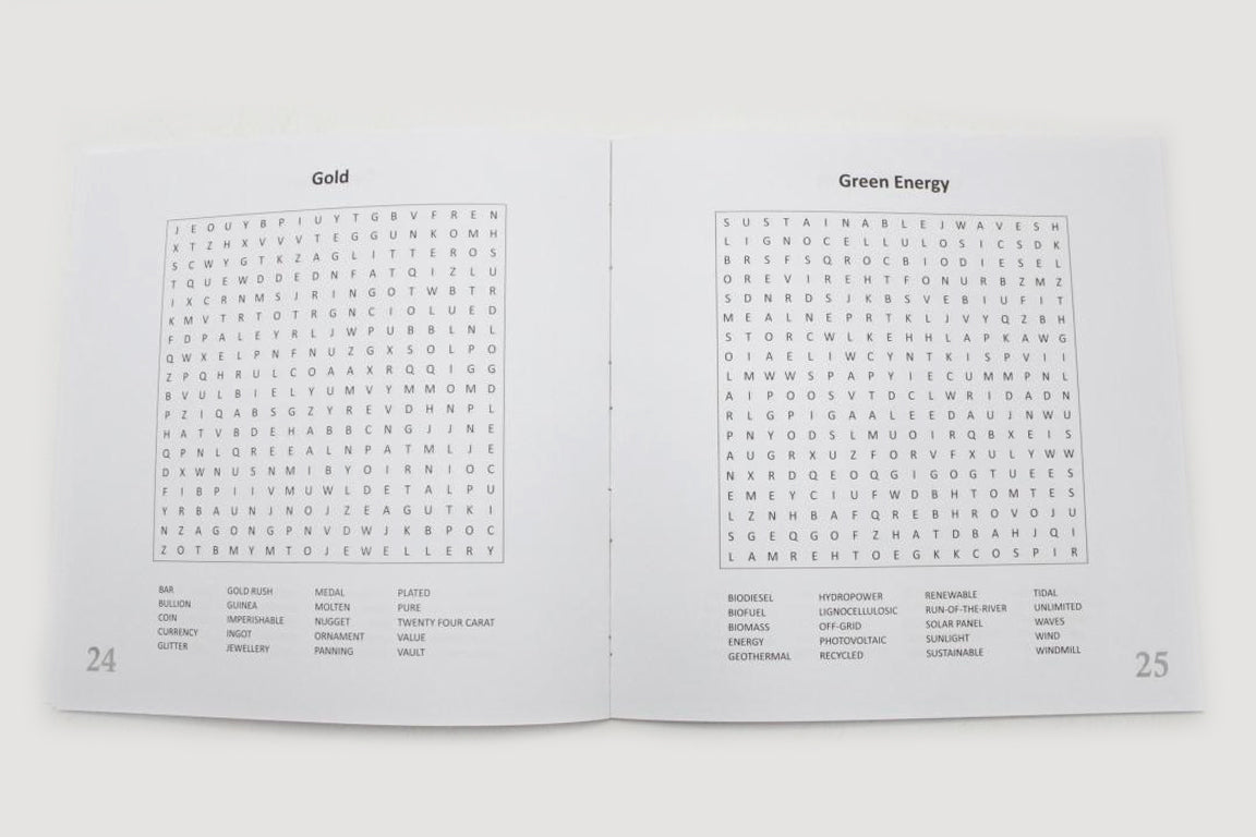 Word Search : My Green Planet Earth Volume 5