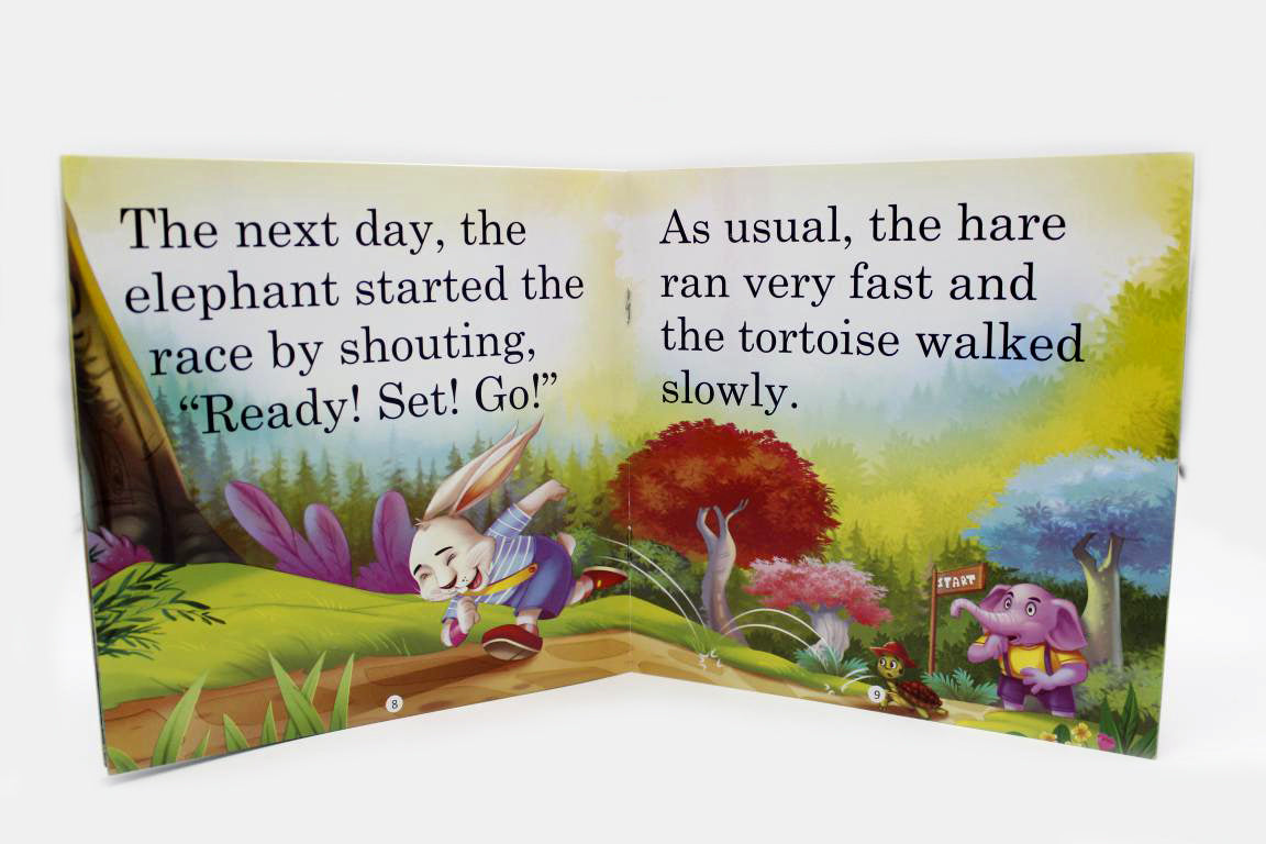 The Hare And The Tortoise Story Book