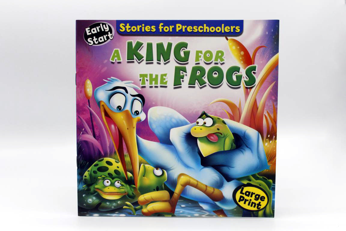 A King For The Frogs Story Book