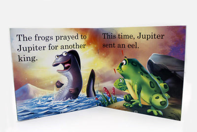 A King For The Frogs Story Book