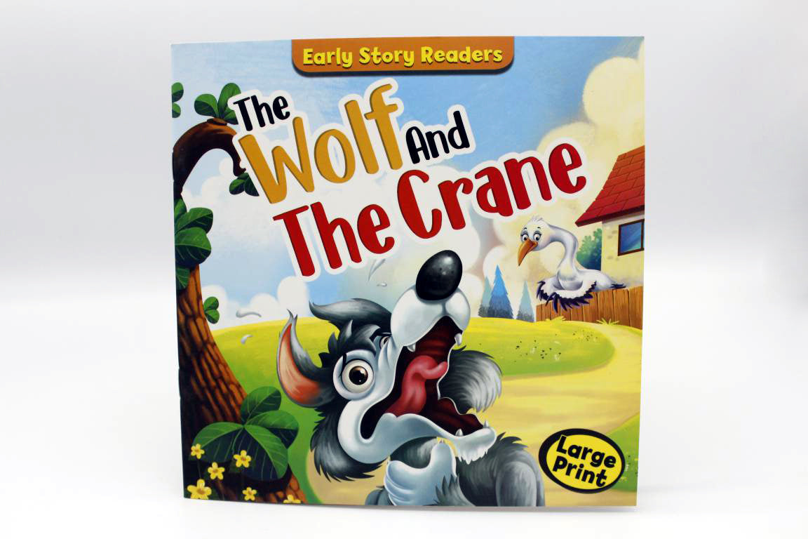 The Wolf And The Crane Story Book